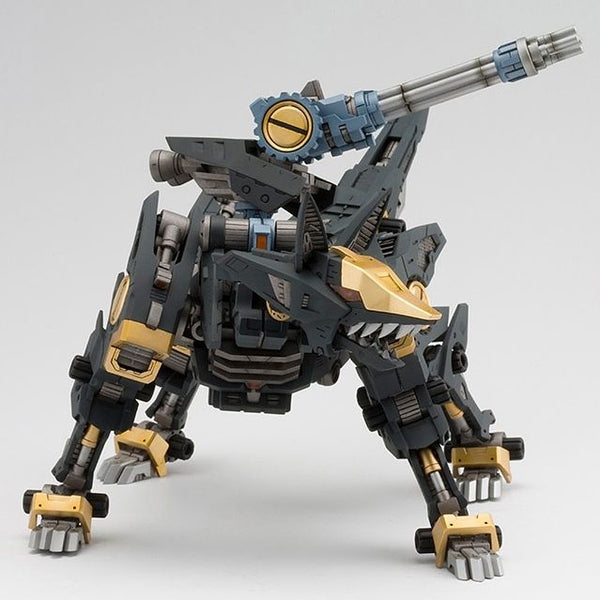 Kotobukiya 1/72 Zoids HMM Shadow Fox Markings Plus Ver. front on view.