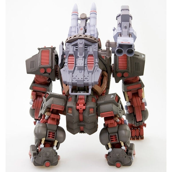 Kotobukiya HMM Zoids Iron Kong Marking Plus Ver  rear view with weapons