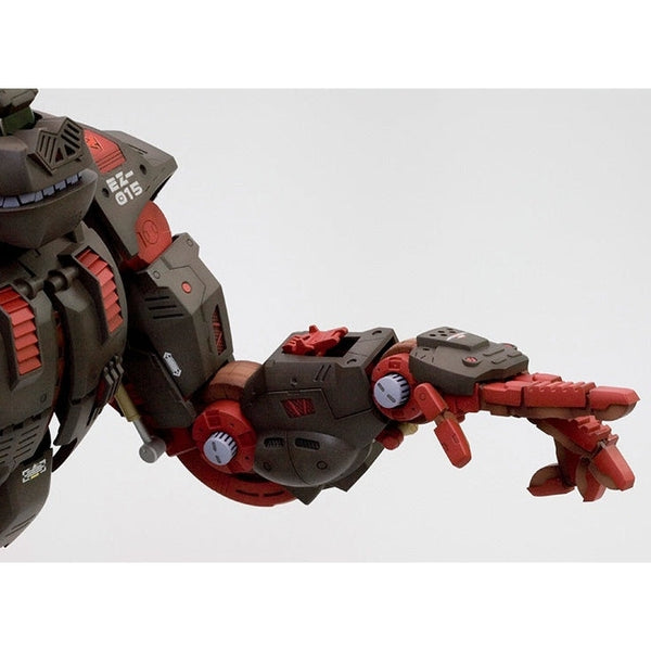 Kotobukiya HMM Zoids Iron Kong Marking Plus Ver close up of finger articulation