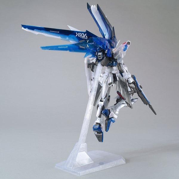 Bandai MG 1/100 Gundam Base Limited Freedom Gundam Ver.2.0 [Clear Color] rear view.