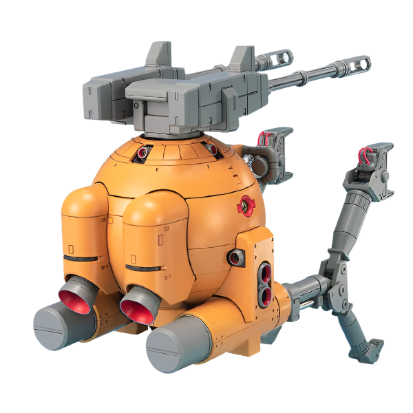 Bandai 1/100 MG Ball MS 08th Team Ver rear view.