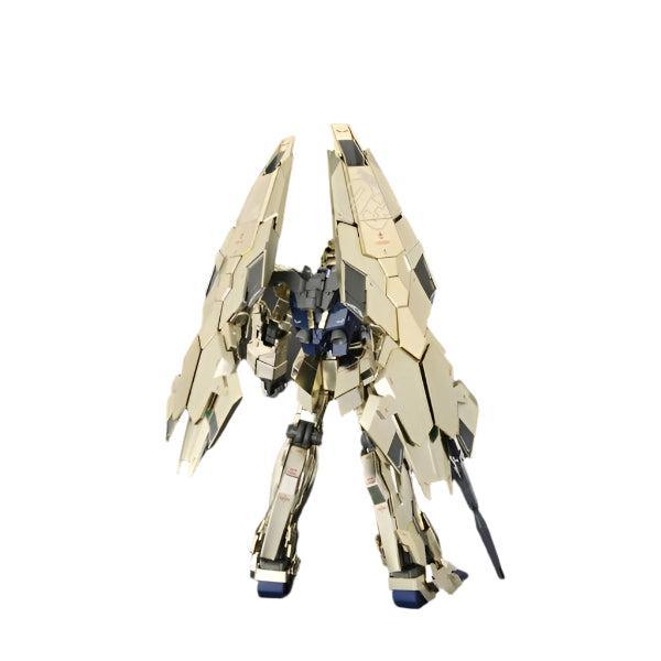 Bandai 1/100 MG RX-0 Unicorn Gundam 03 Phenex rear view armour closed
