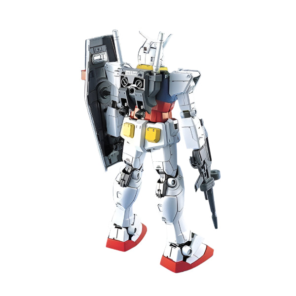 Bandai 1/100 MG RX-78-2 U.N.T Spacy Prototype rear view.