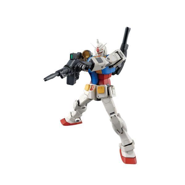 Bandai 1/100 MG RX-78 Gundam (Gundam the Origin Ver) action pose 2