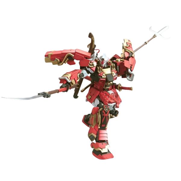 Bandai 1/100 MG Shin Musha Sengoku No Jin action pose