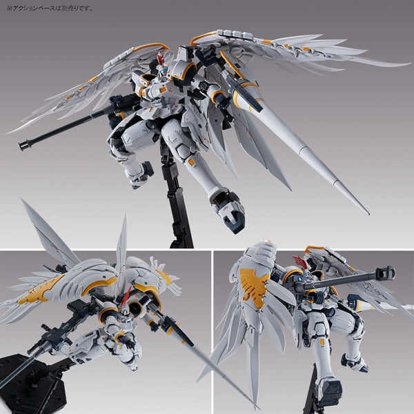 P-Bandai MG 1/100 Tallgeese Fluegel EW action pose multi pics