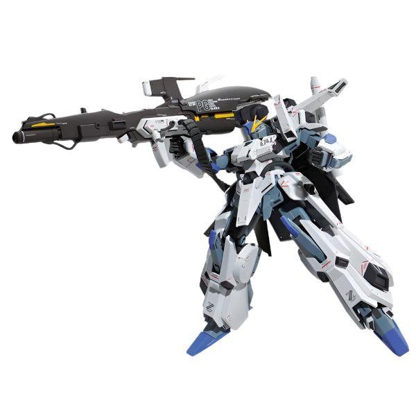Bandai 1/100 MG FA-010A Fazz Ver.Ka action pose with weapon beam rifle