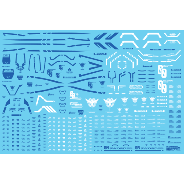 Delpi 1/100 MG 00 Raiser Water Slide Decal