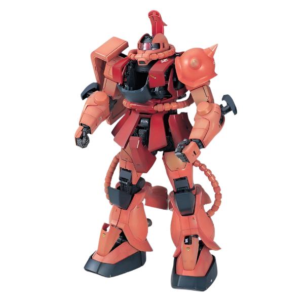 Bandai 1/60 PG MS-06S Zaku II Char Custom armour open