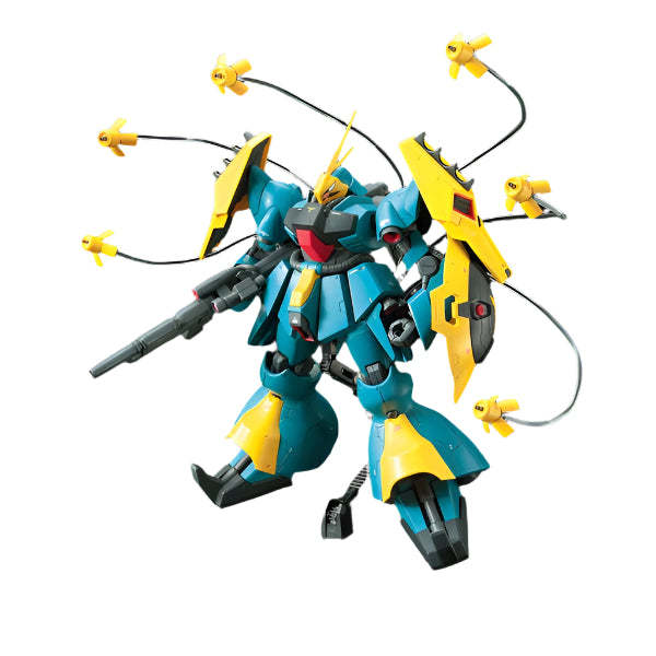Bandai RE/100 Jagd Doga (Gyunei Guss Custom) more funnel display parts in action