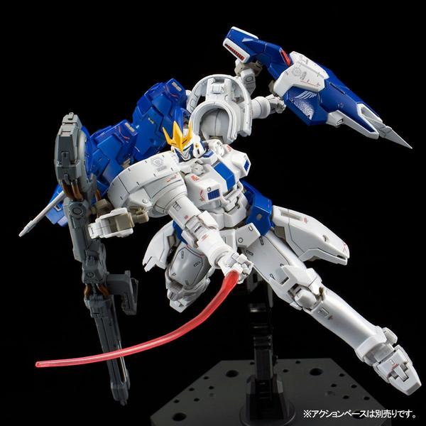P-Bandai RG 1/144 Tallgeese III action pose with beam saber