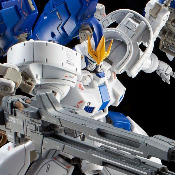P-Bandai RG 1/144 Tallgeese III close up of upper torso