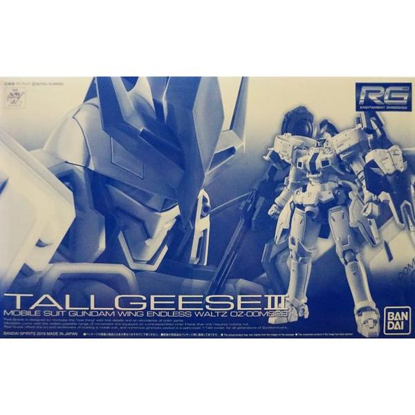 P-Bandai RG 1/144 Tallgeese III package artwork