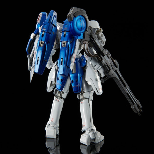 P-Bandai RG 1/144 Tallgeese III Titanium Finish rear view.