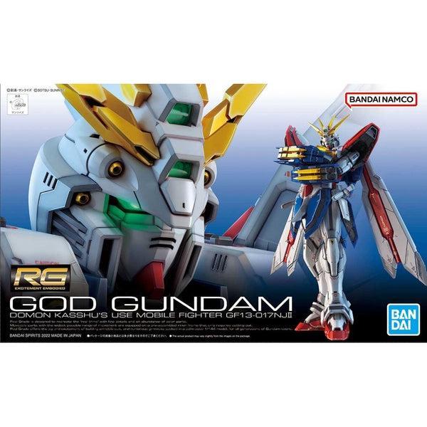 Gundam Express Australia Bandai 1/144 RG God Gundampackage artwork