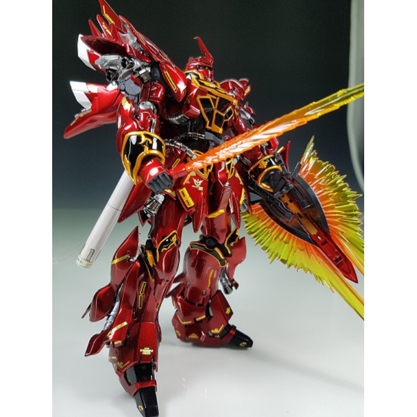 Delpi 1/144 RG or HG Sinanju Hologram Water Slide Decal example use