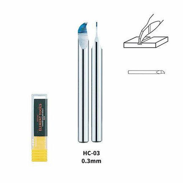 Dspiae 0.3mm Tungsten Steel Hook Broach (Scriber)