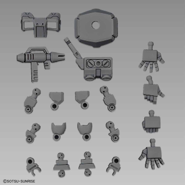 Bandai SD Gundam Cross Silhoutte Booster (Grey)  included parts