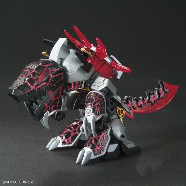 Bandai SD Dong Zhuo Providence Gundam as dinosaur
