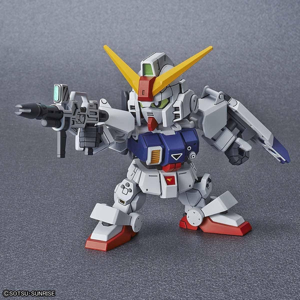 Bandai SD Gundam Cross Silhouette Gundam Ground Type action pose