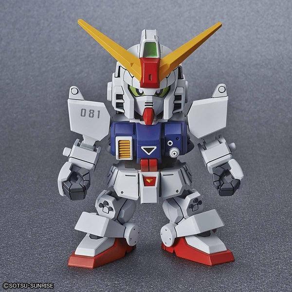 Bandai SD Gundam Cross Silhouette Gundam Ground Type front pose 2 no weapons