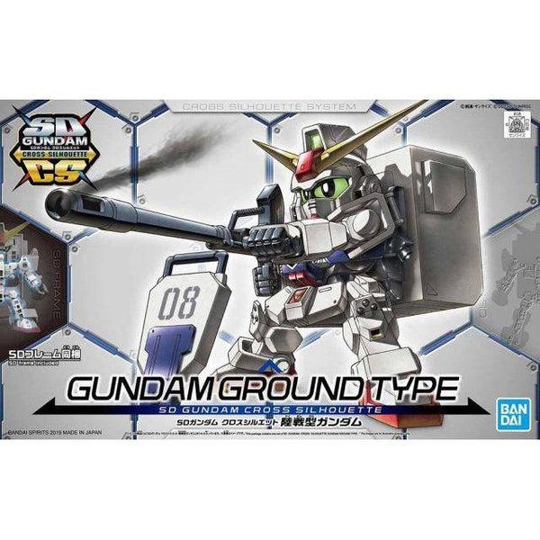 Bandai SD Gundam Cross Silhouette Gundam Ground Type package art