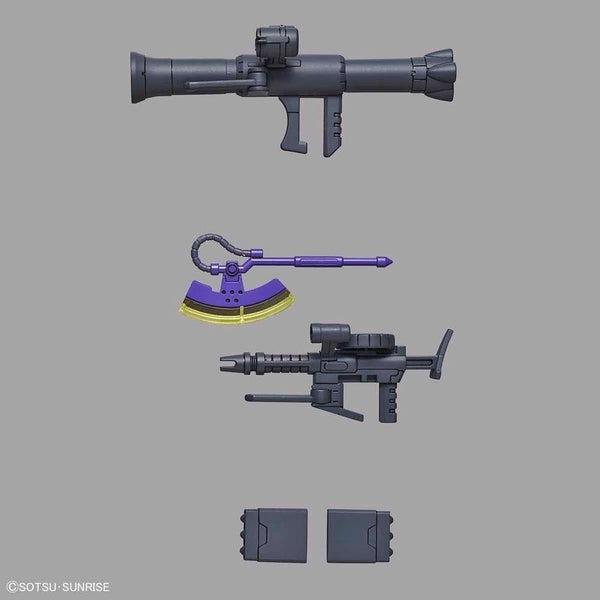 Bandai 1/144 SD Gundam Cross Silhouette MS-06S Zaku II Char Custom accessories