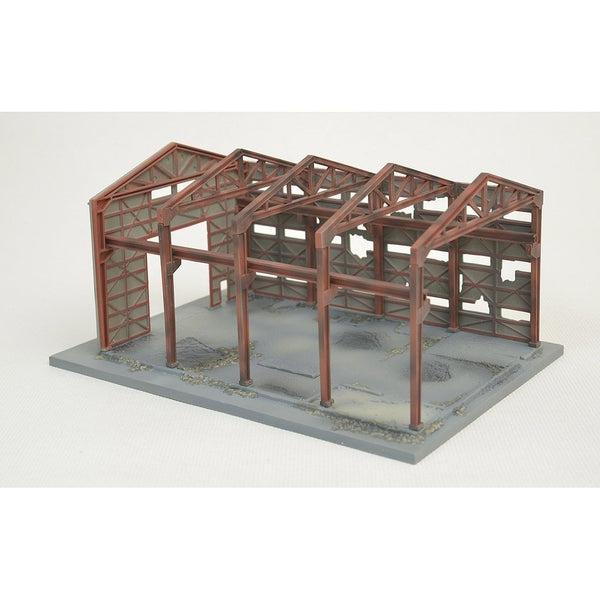 TomyTec 1/144 Dio-Com Destroyed Factory kit damaged factory floor