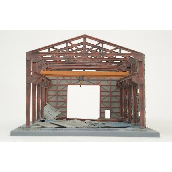 TomyTec 1/144 Dio-Com Destroyed Factory kit end view